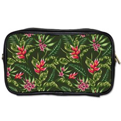 Tropical Flowers Toiletries Bag (one Side) by goljakoff