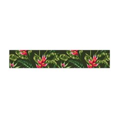 Tropical Flowers Flano Scarf (mini) by goljakoff