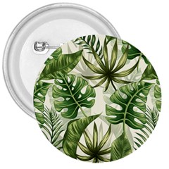 Tropical Leaves 3  Buttons by goljakoff