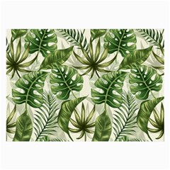 Tropical Leaves Large Glasses Cloth (2 Sides) by goljakoff