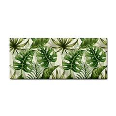 Tropical Leaves Hand Towel by goljakoff