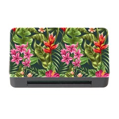 Tropic Flowers Memory Card Reader With Cf by goljakoff