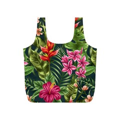 Tropic Flowers Full Print Recycle Bag (s) by goljakoff