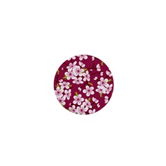 Cherry Blossom 1  Mini Magnets by goljakoff