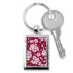 Cherry blossom Key Chain (Rectangle) Front