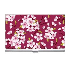 Cherry Blossom Business Card Holder by goljakoff