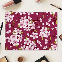 Cherry Blossom Cosmetic Bag (xl) by goljakoff