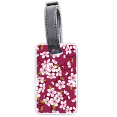 Cherry Blossom Luggage Tag (one Side) by goljakoff