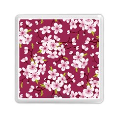 Cherry Blossom Memory Card Reader (square) by goljakoff