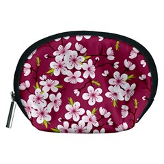 Cherry Blossom Accessory Pouch (medium) by goljakoff