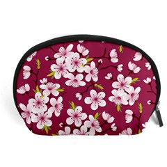 Cherry Blossom Accessory Pouch (large) by goljakoff