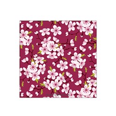 Cherry Blossom Satin Bandana Scarf by goljakoff