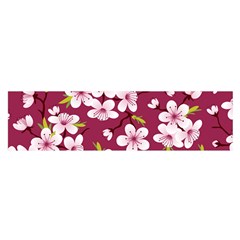 Cherry Blossom Satin Scarf (oblong) by goljakoff