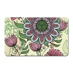 Mandala flower Magnet (Rectangular) Front