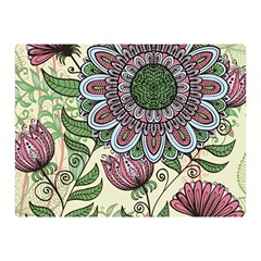 Mandala Flower Double Sided Flano Blanket (mini)  by goljakoff