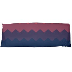 Flat Autumn Zigzag Palette Body Pillow Case (dakimakura) by goljakoff