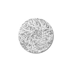 Dry Roots Texture Print Golf Ball Marker by dflcprintsclothing