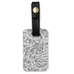 Dry Roots Texture Print Luggage Tag (one Side) by dflcprintsclothing