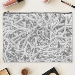 Dry Roots Texture Print Cosmetic Bag (xxxl) by dflcprintsclothing