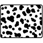 Spots Double Sided Fleece Blanket (Medium)  58.8 x47.4  Blanket Back