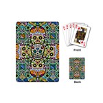 Sugar Skulls Pattern Playing Cards Single Design (Mini) Back