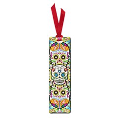 Sugar Skulls Pattern Small Book Marks by ExtraGoodSauce