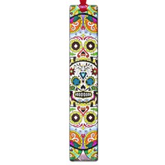 Sugar Skulls Pattern Large Book Marks by ExtraGoodSauce