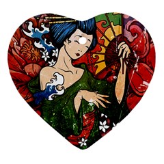 Geisha Ornament (heart)