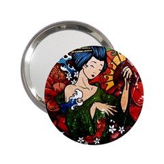 Geisha 2 25  Handbag Mirrors