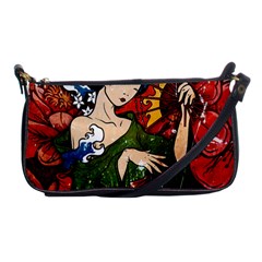 Geisha Shoulder Clutch Bag by UniqueandCustomGifts