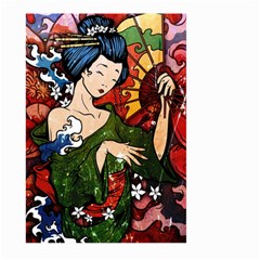 Geisha Large Garden Flag (two Sides)