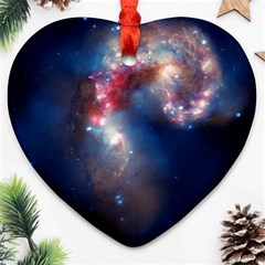 Galaxy Ornament (heart) by ExtraGoodSauce