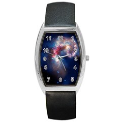 Galaxy Barrel Style Metal Watch by ExtraAwesomeSauce