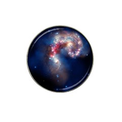 Galaxy Hat Clip Ball Marker (4 Pack) by ExtraGoodSauce