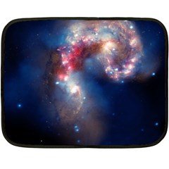 Galaxy Fleece Blanket (mini) by ExtraGoodSauce