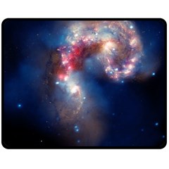 Galaxy Fleece Blanket (medium)  by ExtraAwesomeSauce