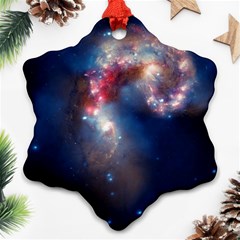 Galaxy Ornament (snowflake) by ExtraAwesomeSauce