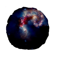 Galaxy Standard 15  Premium Round Cushions by ExtraAwesomeSauce