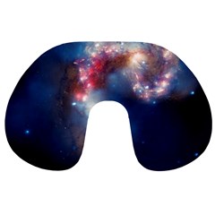 Galaxy Travel Neck Pillow by ExtraGoodSauce