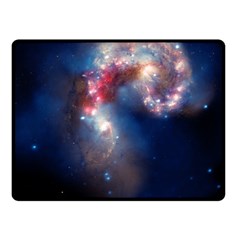 Galaxy Double Sided Fleece Blanket (small)  by ExtraGoodSauce