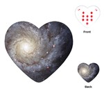 Spiral Galaxy Playing Cards Single Design (Heart) Front