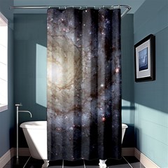 Spiral Galaxy Shower Curtain 36  X 72  (stall)  by ExtraAwesomeSauce