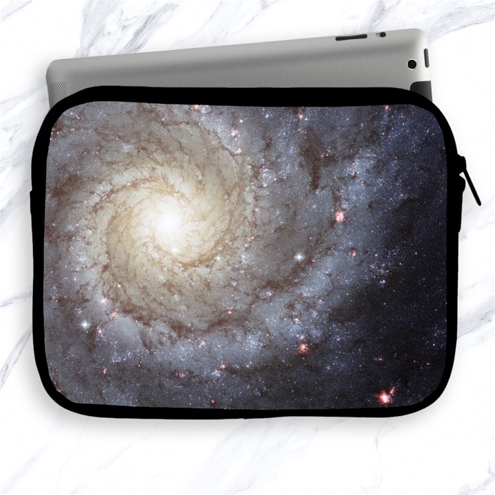 Spiral Galaxy Apple iPad 2/3/4 Zipper Cases