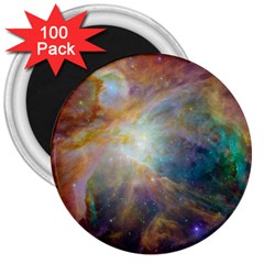 Colorful Galaxy 3  Magnets (100 Pack) by ExtraGoodSauce