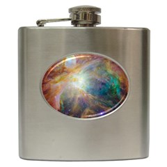 Colorful Galaxy Hip Flask (6 Oz) by ExtraGoodSauce