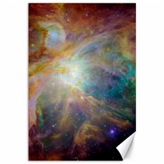 Colorful Galaxy Canvas 12  X 18  by ExtraGoodSauce