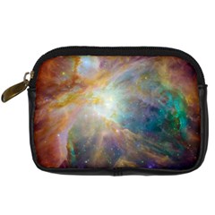 Colorful Galaxy Digital Camera Leather Case by ExtraGoodSauce