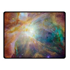 Colorful Galaxy Fleece Blanket (small) by ExtraAwesomeSauce