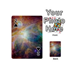 Colorful Galaxy Playing Cards 54 Designs (mini) by ExtraGoodSauce