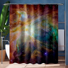 Colorful Galaxy Shower Curtain 60  X 72  (medium)  by ExtraAwesomeSauce